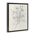 thumbnail image 2 of Stupell Industries Farmhouse Wildflower Outline Study Black Floating Frame Canvas Art, 17 x 21, by Creative Studio, 2 of 8