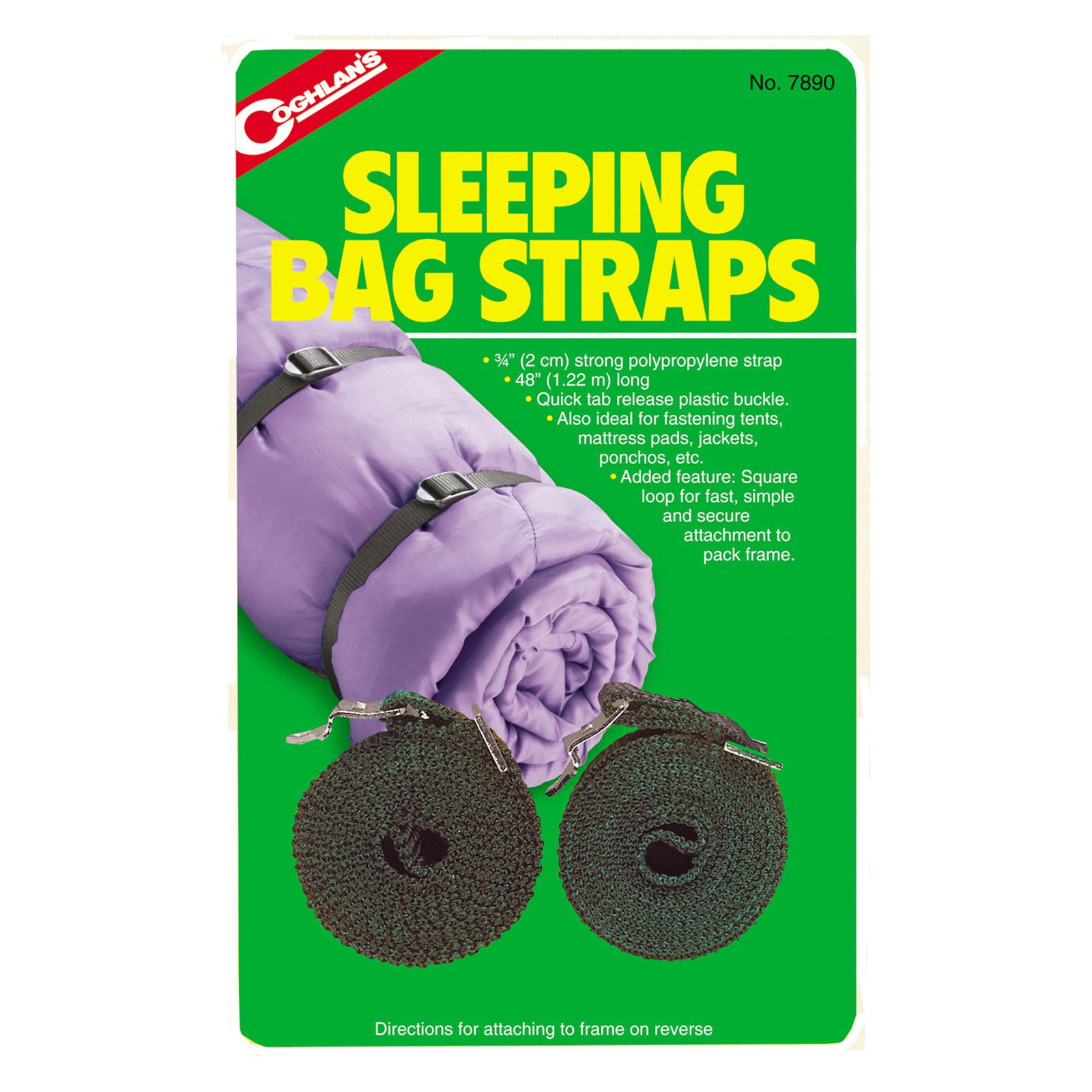 Coghlan's Sleeping Bag Straps, 2 Pack