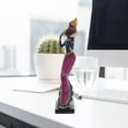 thumbnail image 2 of GOOHOCHY Sculpture African Women's Ornaments Ethnic Style Statue Woman 25X7.5CM, 2 of 8