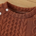thumbnail image 7 of Coerni Toddler Baby Boy Outfits New born Fall Winter Clothes Knitted Pullover Sweaters Tops Sweatpants Sets 2pcs, 7 of 7