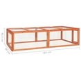 thumbnail image 3 of vidaXL Rabbit Hutch Bunny Cage with Hinged Door Rabbit Enclosure Solid Wood, 3 of 15