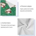 thumbnail image 3 of Coolnut 3 PCS Towel Christmas Pattern Cotton Bath Towel Set (1 Bath Towel, 1 Hand Towel, 1 Washcloth) for Bathroom, Super Soft and Quick Dry Towels, 3 of 6