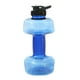 thumbnail image 1 of Botella deportiva de 550-2600 ml, con forma de mancuerna, para entrenamiento físico, gimnasio, ejercicio y camping. 1500ml azul, 1 of 9