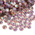 thumbnail image 3 of Nuevos colores Cristales de fijación en frío Cristales de espalda plana con parte posterior plateada Diamantes de imitación sin fijación en caliente para bolsos Zapatos Ropa Teléfono Arte de uñas DIY, 3 of 5