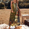 thumbnail image 2 of Christmas Snowmen Sleeveless Dress for Women Clothing Female Women's Summer Skirt, 2 of 7