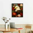 thumbnail image 3 of Nawypu  Eagle Canvas Wall Art Bald Eagle in Tropical Picture Prints Bird Portrait Painting for Home Office Wall Decor Framed, 3 of 4