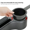 thumbnail image 6 of Roykaw Golf Cart Armrest w/Cup & Phone Holder for EZGO Club Car Yamaha 1.0"/1-1/4" Square Tube Frame, 6 of 8