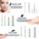 thumbnail image 3 of Manicure Set for Men and Women - Nail Clippers Set 8-in-1 Stainless Steel Toe and Finger Nail Scissors, 3 of 5