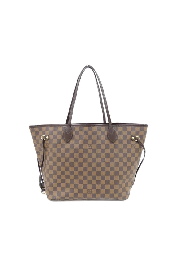 Pre-Owned Louis Vuitton Damier Neverfull MM N51105 Handbag