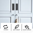 thumbnail image 3 of Topbathy Black Stainless Steel Folding Door Pull Handle, Easy to Install Invisible Design for Home and Office Use, 3 of 6