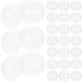 thumbnail image 1 of Frascos de plástico para caramelos, máquinas expendedoras de juguetes, bolas transparentes, 50 unidades, 1 of 9