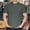 Dark Gray, variant on Hrsba Mens Tee Shirts,Fast Drying Wrinkle Free Cuff Styled Sports Short Sleeve Crew Neck Tee