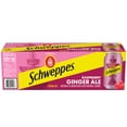 thumbnail image 6 of Schweppes Caffeine Free Raspberry Ginger Ale Soda Pop, 12 fl oz, 12 Pack Cans, 6 of 7
