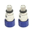 thumbnail image 1 of 2 piezas M5 0,8 mm Horquilla de purga de aire Presión para Moto Durable Azul, 1 of 6