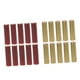 thumbnail image 2 of 200 cápsulas termorretráctiles para tapas de botellas de vino con corcho Oro rojo vino de 32 mm, 2 of 5