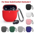 thumbnail image 2 of Soft Silicone Case For Quietcomfort Earbud Earphone Pouch Box With Keychain, 2 of 5
