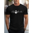 thumbnail image 2 of Men's Planet Print Drop Shoulder T-shirt, 2 of 5