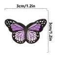 thumbnail image 4 of Butterfly Flowers On Colorful Sew On Appliques Embroidery Badge Logo Patch Applique Roses DIY Crafts, 4 of 5