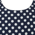 thumbnail image 4 of Richie House Girls' Polka Dotted Dress with Bow RH0795, 4 of 7