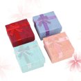 thumbnail image 3 of Luxury Gift Box for Jewelry Storage and Travel with Assorted Colors Paper Made 24 Pieces, 3 of 9