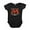 Black, variant on CafePress - Magic M Initial Body Suit - Cute Infant Bodysuit Baby Romper - Size Newborn - 24 Months