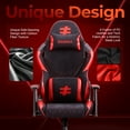 thumbnail image 6 of Seenda Gaming Chair for Adults, 400 lbs with BIFMA Certified, High Back Computer Chair with Linked Armrests, Office Video Game Chair with Lumbar Support, 6 of 10