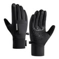 thumbnail image 2 of Pklyzj Fully Waterproof Winter Gloves, Sensitive Touch Screen Warm Gloves, Non-Slip Palm, Comfortable Lining for Cold Weather Thermal Gloves for Cycling, Driving, Hiking, Running, Golf, Skiing, 2 of 2