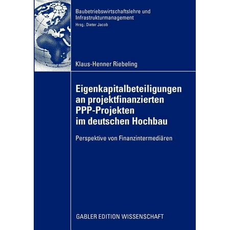 ISBN 9783834916013 product image for Eigenkapita lbeteiligungen an Projektfinanzierten Ppp-Projekten Im Deutschen Hoc | upcitemdb.com