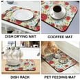 thumbnail image 6 of Washable Pioneer Quick Dish Drying Mats Non-Slip Coffee Maker Mat for Kitchen Counter Home Coffee Bar Pad 19.5''''x12'''', 6 of 6