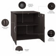 thumbnail image 5 of Studio C Office Storage Cabinet with Doors in Storm Gray - Engineered Wood, 5 of 6