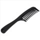thumbnail image 2 of 6X Negro Peine de Pelo Desenredante de Diente de Doble Hilera Champú Peine con Manejar para Cabello y Rizado, 2 of 4
