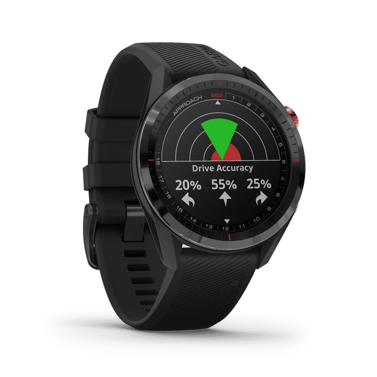 Garmin Approach S62 Golf Watch, Premium GPS Smartwatch with 3x