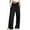 11#Black, variant on Wide Leg Sweatpants Women Baggy Lounge Side Stripe Joggers with Pockets Petite High Rise Pant Loose Fit Trousers Black 2XL