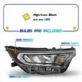 thumbnail image 3 of For 2019-2022 Toyota Rav4 LE XLE Chrome RH Right Side Headlight LED Assembly, 3 of 6