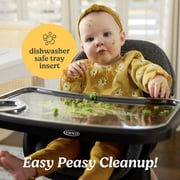 Graco Ready2Dine DLX 4-in-1 High Chair for Baby and Toddler, Pristine Blue