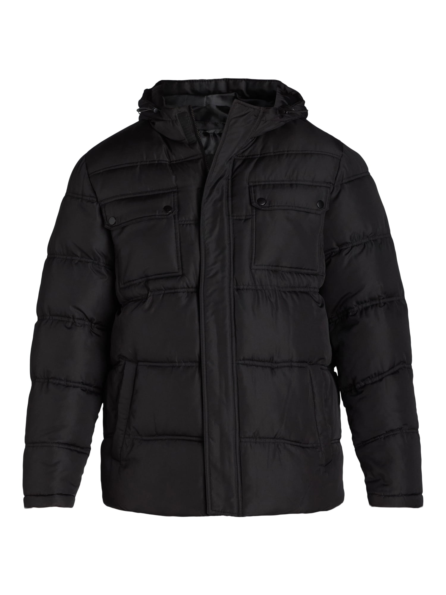 Big Chill Men’s Quilted Puffer Coat with Hood, Sizes M-XXL
