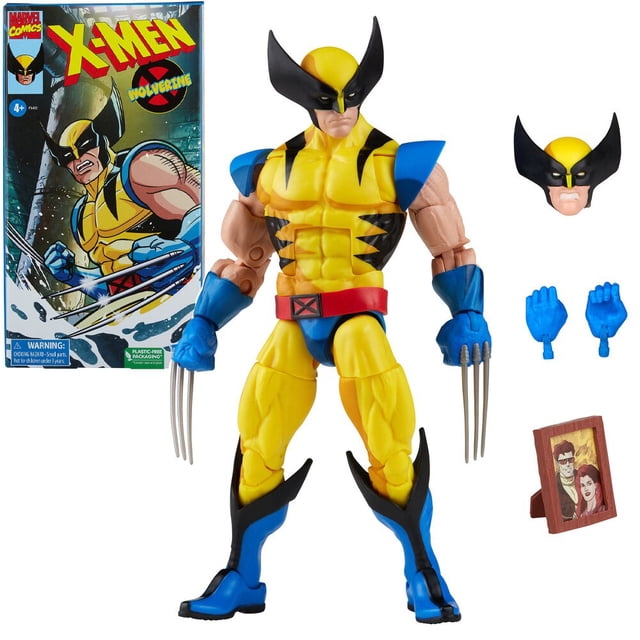 In Stock Original Marvel Legends Series X-Men Wolverine 90S Animated Series 6" Action Figure Collectible Model Toy Gift zhangmengya LED