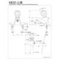 thumbnail image 2 of Kingston Brass Americana Twin Handle 4" Centerset Lavatory Faucet with Brass Pop-up, 2 of 2