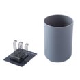 thumbnail image 1 of ziyahi 2Pcs/set Wall-mounted Toothbrush Holder Organizer Environment-friendly Plastic Toothpaste Wash Cup Mug, 1 of 8