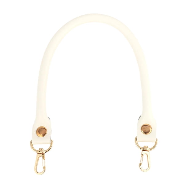 Reemplazo y reparación de correas de bolsos de mano, correas de cuero sintético para bolsos y carteras. Blanco