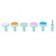 thumbnail image 4 of Baby Electric Nail Grinder Low Noise Manicure Care Portable Infants Nail File with 6 Grinding Head Sky Blue, 4 of 5