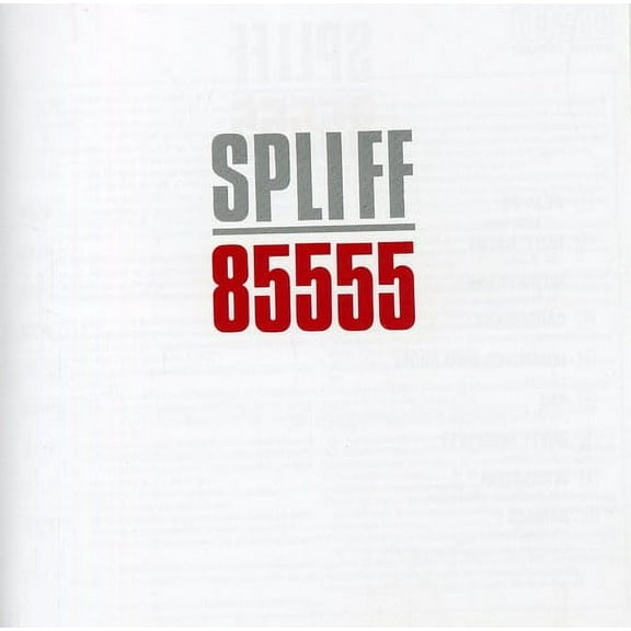 Spliff - 85555 - Music & Performance - CD