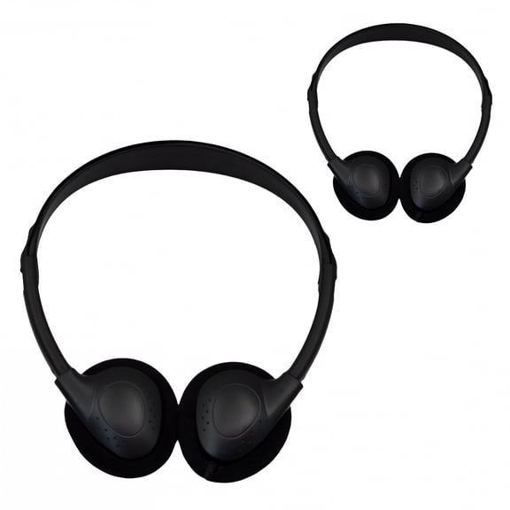 GJX 2-Pack Classroom Headphones with 3.5mm Jack, Adjustable Over-Ear Earphones for School and Office