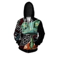 thumbnail image 2 of Sudadera con capucha y sudaderas con estampado de reptiles elegantes Ropa informal y versátil para hombre Sudadera con capucha cómoda Sudadera con capucha para hombre, 2 of 5