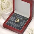 thumbnail image 4 of To My Beautiful Daughter Necklace - Daughter Gift  - To My Daughter Necklace From Dad - Gift For Daughter From Mom - Forever Love Necklace - White Gold or Yellow Gold - Gift Box, 4 of 5