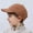 Coffee, variant on YHAJDS Short Brim Baseball Cap Solid Color Sun Protection Summer Outdoor Hat Kids