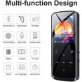 thumbnail image 4 of Mp3 Player, 16Gb Mp3 Player With Bluetooth 5.0, Built-In Speaker, Portable Hifi Lossless Sound Music Playe, 4 of 9