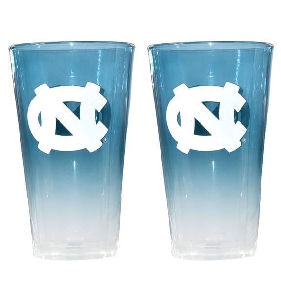 The Memory Company North Carolina Tar Heels Two-Pack 16oz. Ombre Pint Glass Set