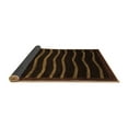 thumbnail image 2 of Ahgly Company Indoor Rectangle Abstract Brown Modern Area Rugs, 2' x 5', 2 of 4