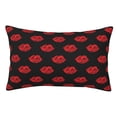 thumbnail image 1 of Balery Red Beautiful Lips Funda de Cojín Estampada, Regalos para Mujeres, Regalos de Amor para Ella, Regalos para Novia o Esposa, Funda de Almohada-16"x24", 1 of 6